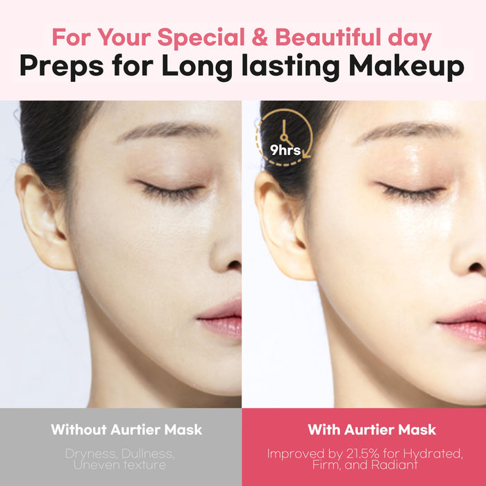 SOOVVY Bio-Collagen Deep Hydrogel Mask — PDRN Overnight Glow Mask, Korean Skincare (4pcs)
