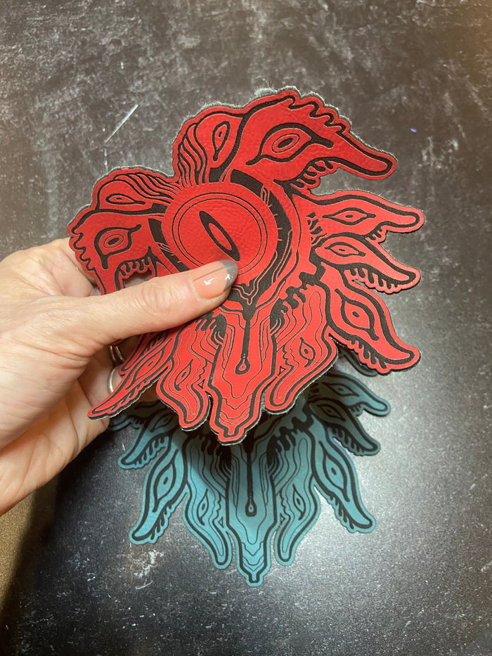 SPACE FLAP FAUX LEATHER PATCH ***PREORDER***