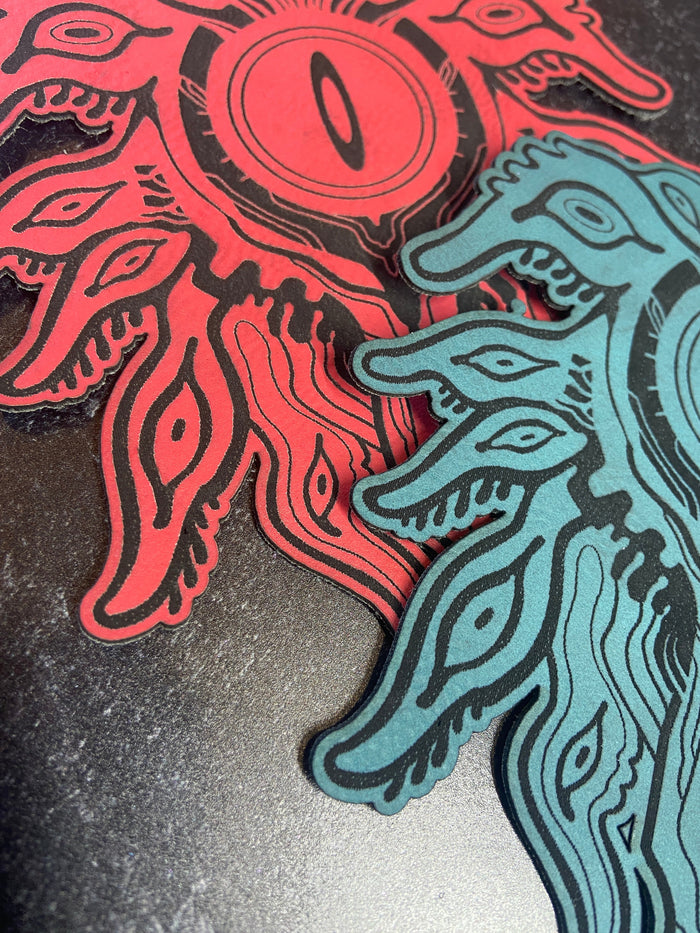 SPACE FLAP FAUX LEATHER PATCH ***PREORDER***