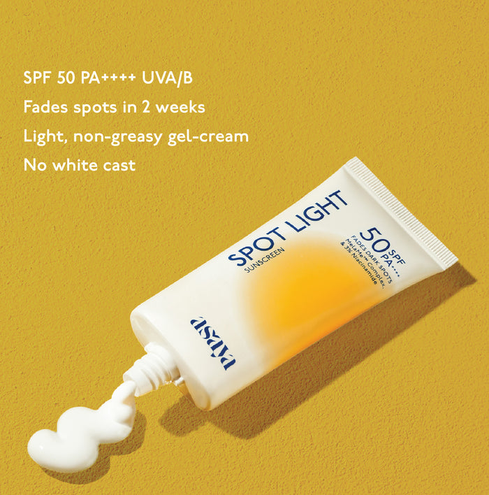 Spot Light Sunscreen SPF 50 PA++++ for Dark Spots & Hyperpigmentation
