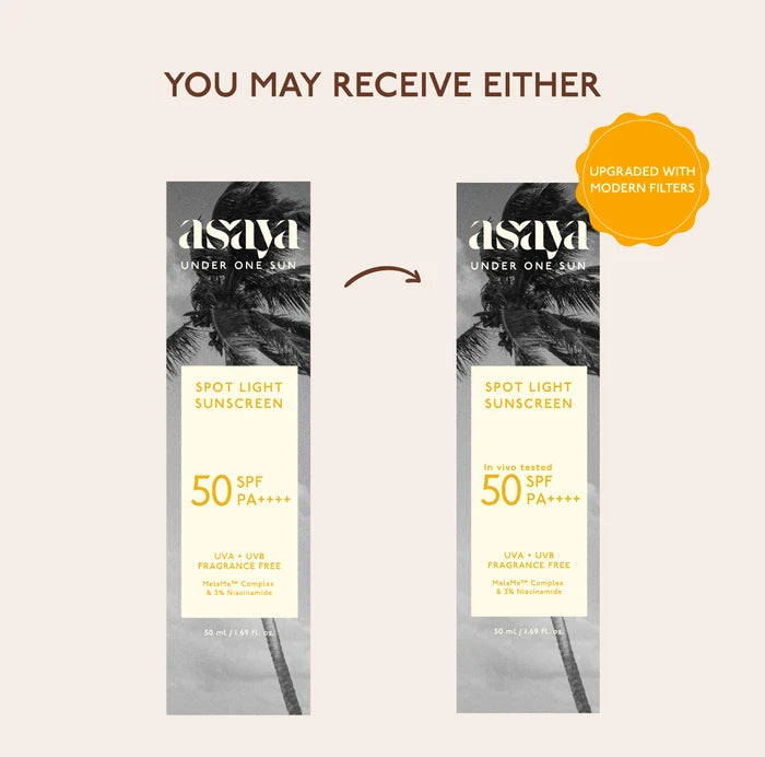 Spot Light Sunscreen SPF 50 PA++++ for Dark Spots & Hyperpigmentation