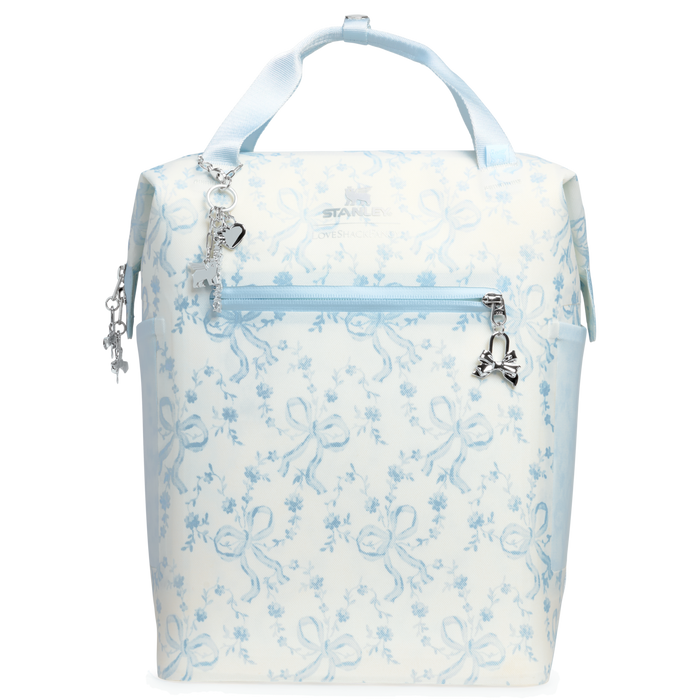 Stanley 1913 x LoveShackFancy Holiday All Day Madeleine Mini Cooler Backpack | 20 Can | 14 QT | 13.2 L