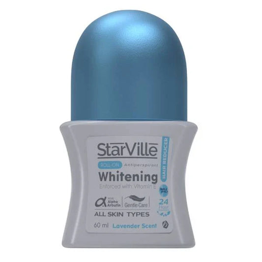 Starville Whitening Roll On Deodorant & Hair Reducer 60 Ml