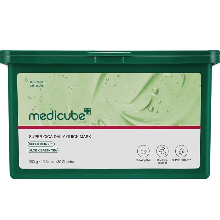 SUPER CICA DAILY QUICK MASK - Set 30 De Masti Pentru Calmare Si Hidratare - skinseen.ro