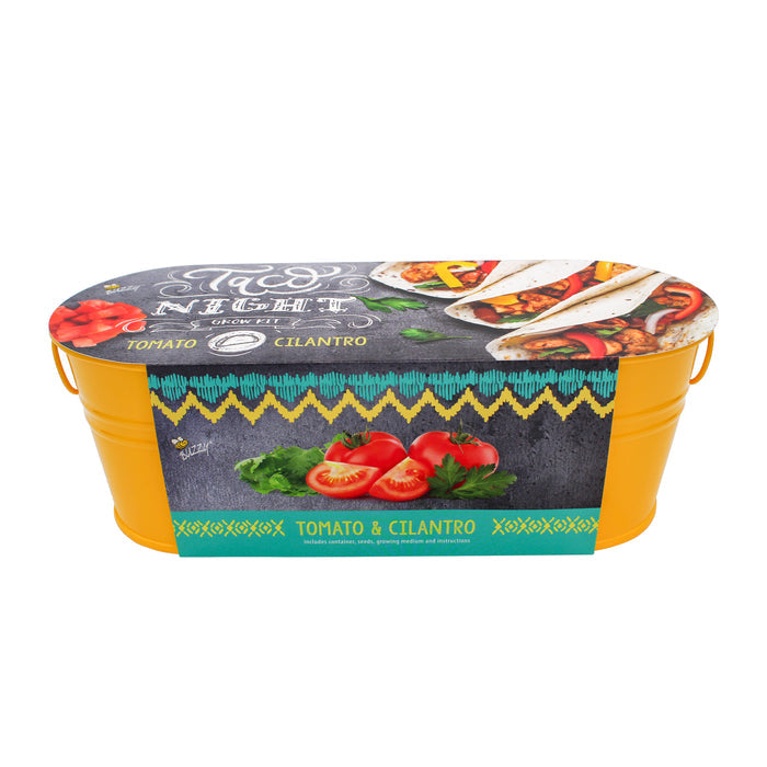 Taco Night Grow Kit | Yellow Windowsill Planter