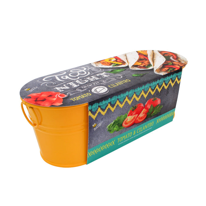 Taco Night Grow Kit | Yellow Windowsill Planter