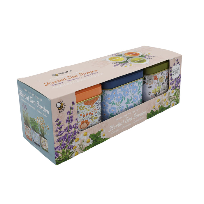 Tea Garden Grow Kit | Lavender, Chamomile & Lemon Balm (Set of 3)