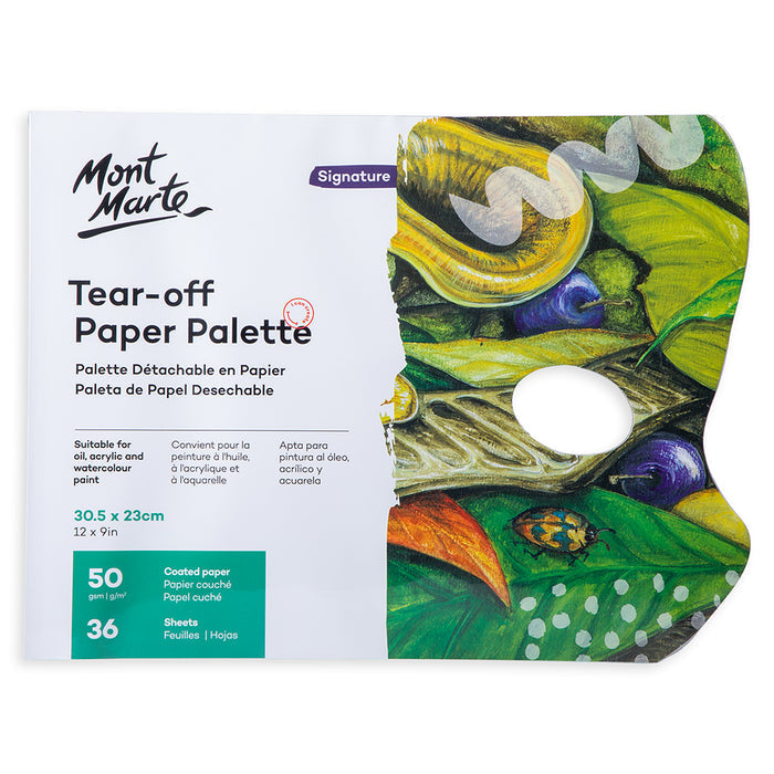Tear-off Paper Palette Signature 50gsm 36 Sheet