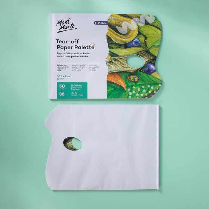 Tear-off Paper Palette Signature 50gsm 36 Sheet