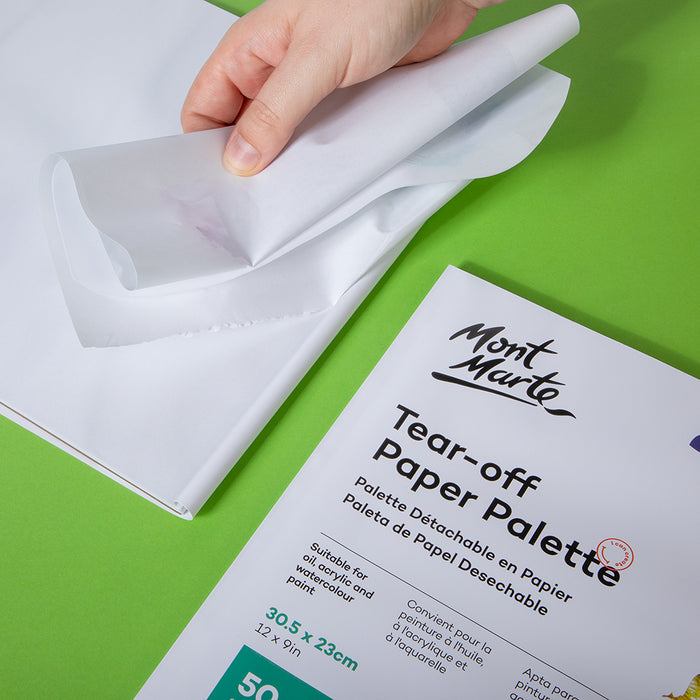 Tear-off Paper Palette Signature 50gsm 36 Sheet