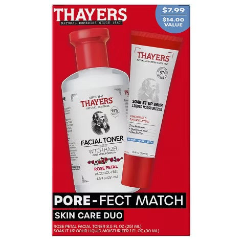 THAYERS PORE-FECT Match Skin Care Duo بكج العناية بالبشرة من ثايرس