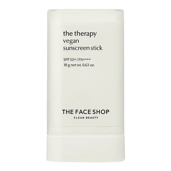 [THE FACE SHOP] The Therapy Vegan Sunscreen Stick SPF 50+ PA++++ 18g - Ballagrio