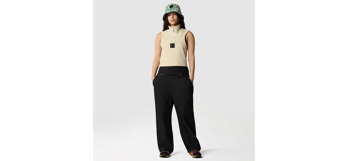 The North Face - W 2000S Zip Top - Gravel-T-shirt-NF0A852V3X41