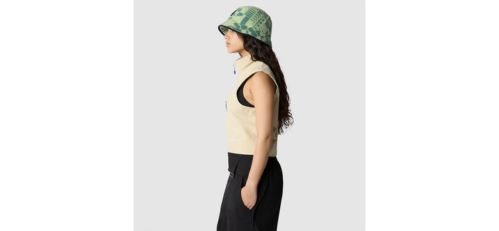 The North Face - W 2000S Zip Top - Gravel-T-shirt-NF0A852V3X41