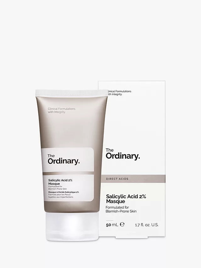 The Ordinary Salicylic Acid 2% Masque ماسك الفحم والساليسيلك من اوردنري