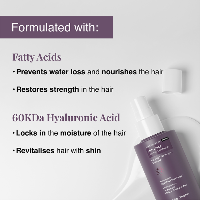 The Smooth & Frizz-Free Hair Combo Smoothing Shampoo 250 ml & Anti-Frizz Leave-In 150 ml