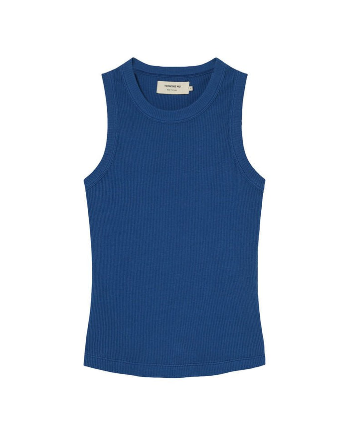 Thinking Mu Femme - Top Juliette - Klein Blue-Tops-WTP00085