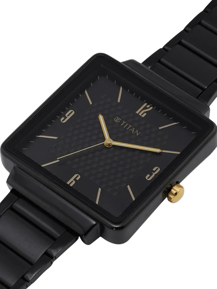 Titan Bracelet Style Strap Analogue Watch - NR10005KM01