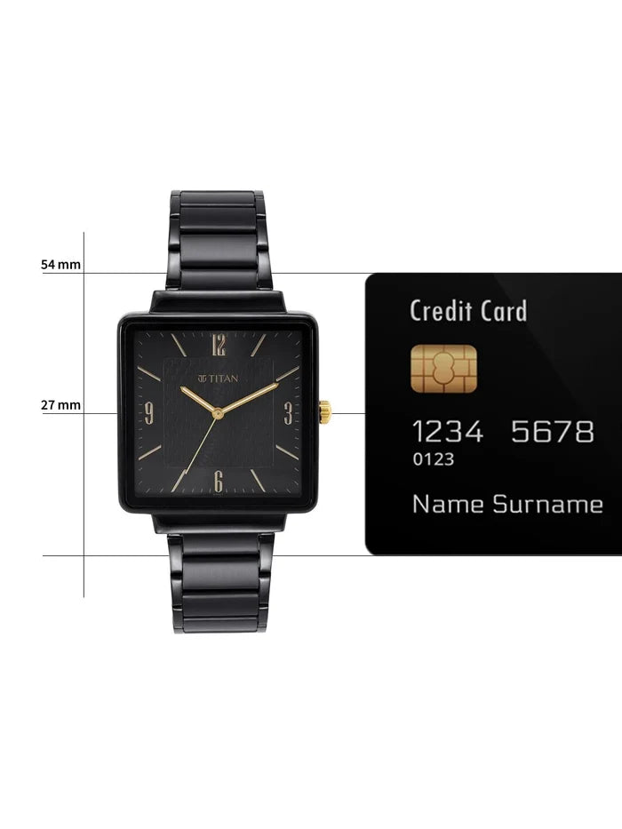 Titan Bracelet Style Strap Analogue Watch - NR10005KM01