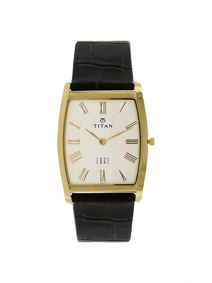 Titan Edge Round Analog Watch - NS1044YL04