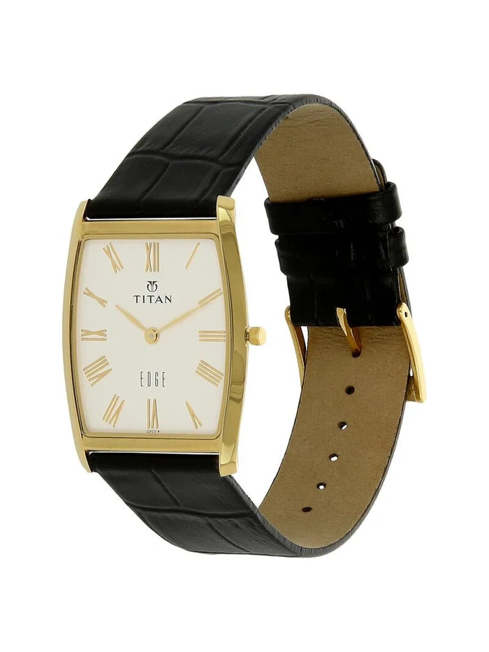 Titan Edge Round Analog Watch - NS1044YL04