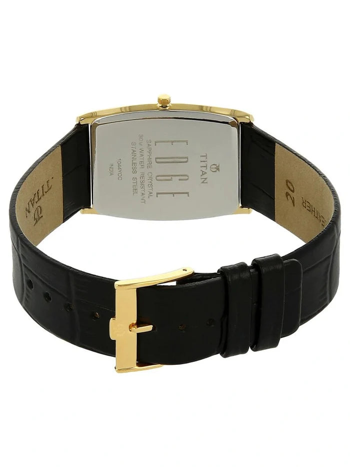 Titan Edge Round Analog Watch - NS1044YL04