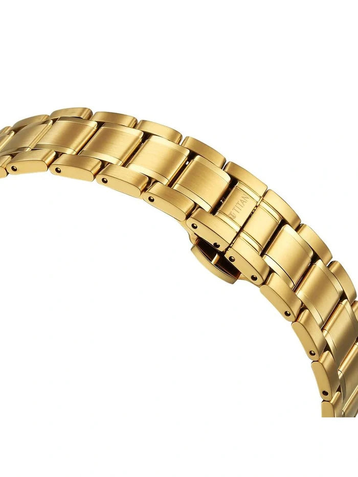 Titan Edge Round Analog Watch - NU1843YM02