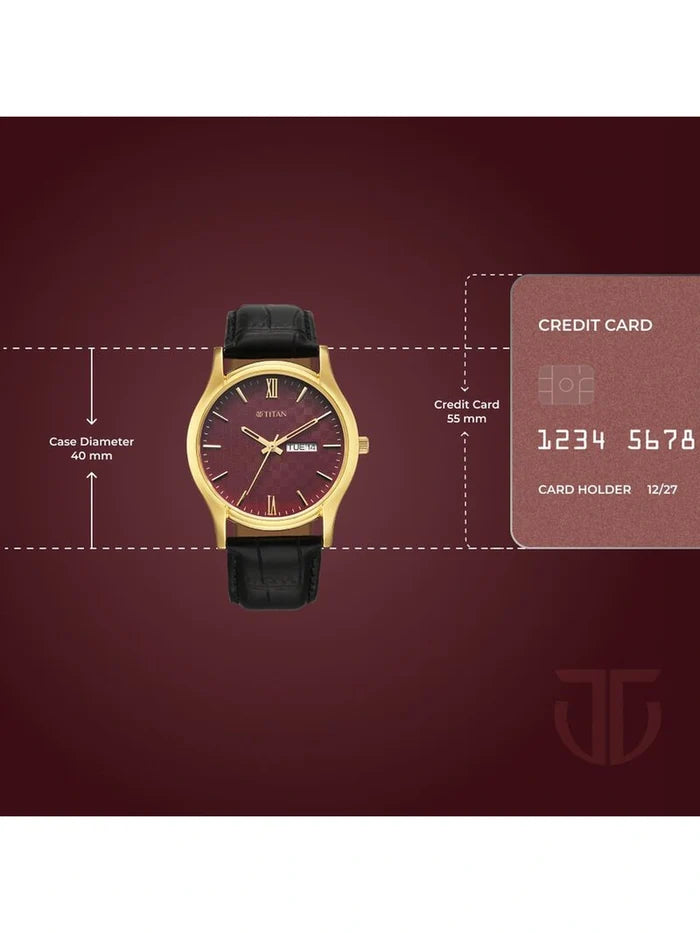 Titan Karishma Round Analog Watch - 10059YL03