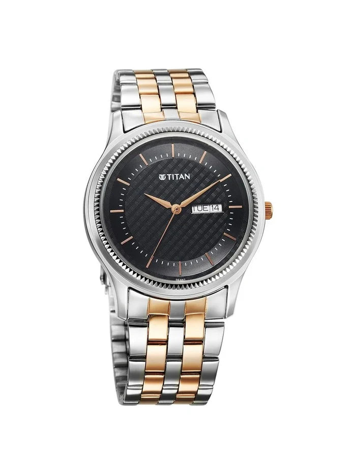 Titan Karishma Round Blue Dial Analog Watch - NU1824KM02