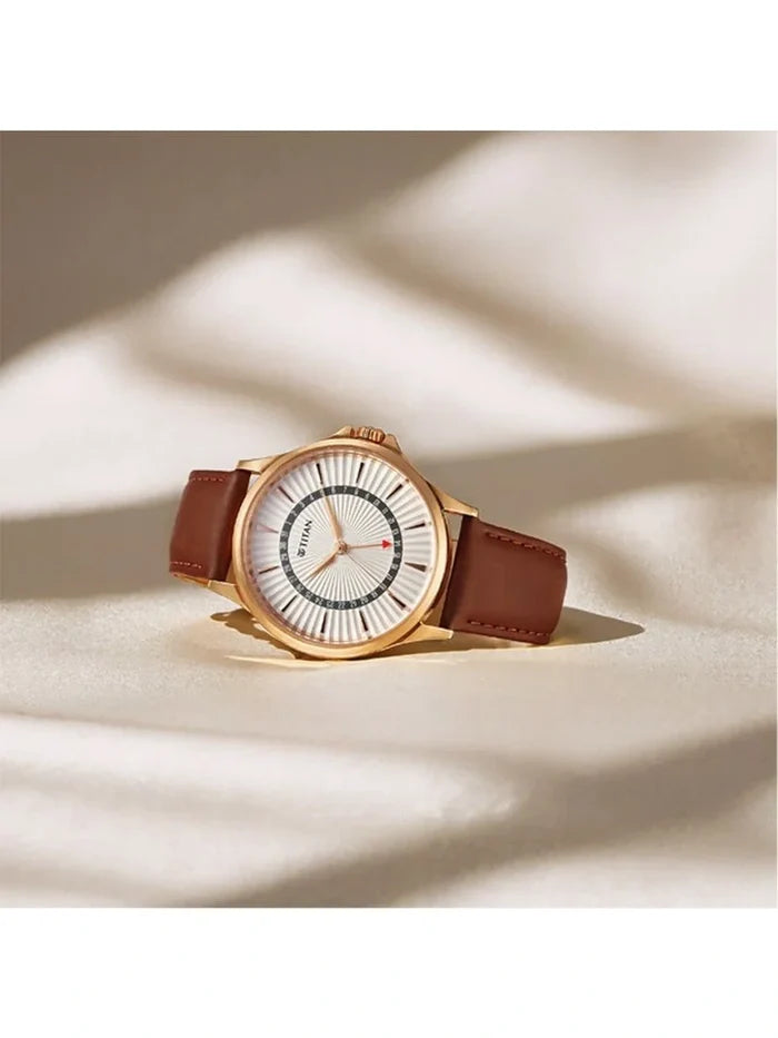 Titan Karishma Round Silver Dial Analog Watch - NU10038WL01
