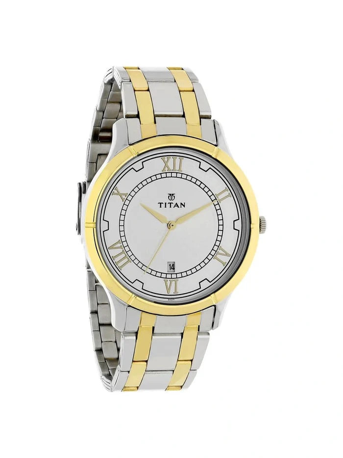Titan Round Analog Watch - NU1775BM01