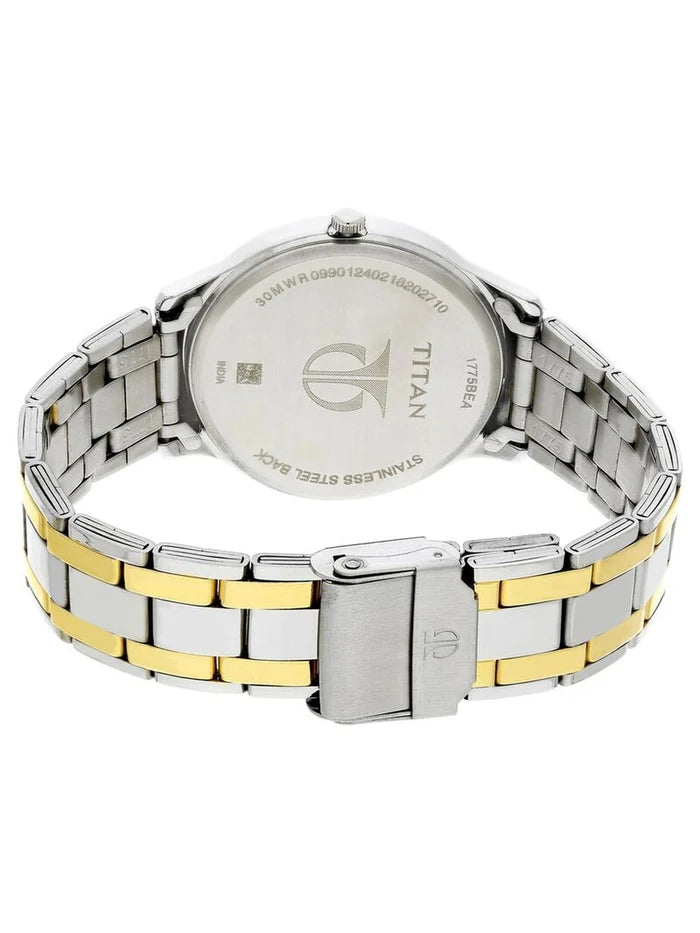 Titan Round Analog Watch - NU1775BM01
