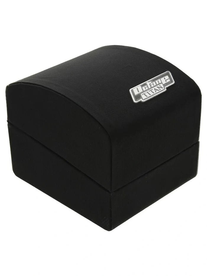 Titan Round Black Dial Analog Watch - NS90103KM03
