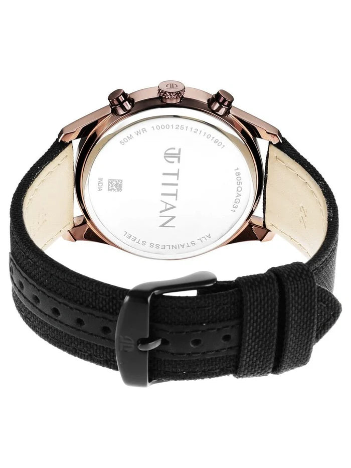 Titan Round Blue Dial Analog Watch - NU1805QP01