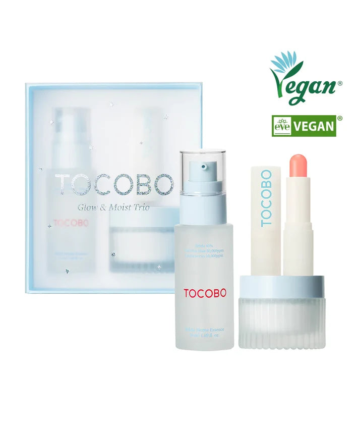 TOCOBO Glow & Moist Trio بكج النضارة من توكوبو