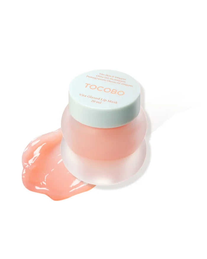 TOCOBO Vita Glazed Lip Mask  قناع الشفاه الليلي المغذي والملمع