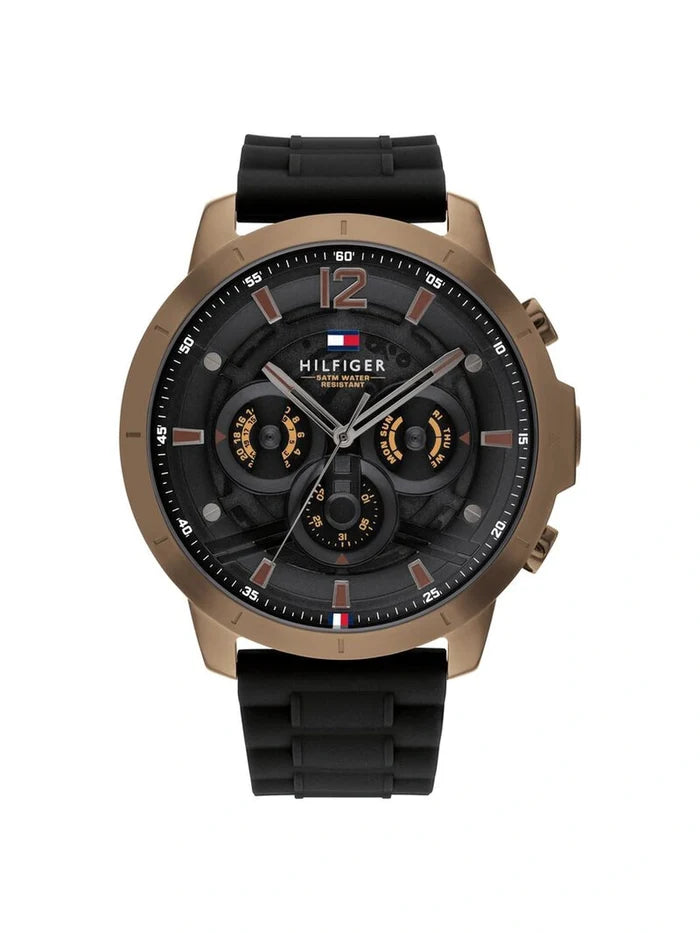 Tommy Hilfiger  Round Black Dial Analog Watch - TH1710491