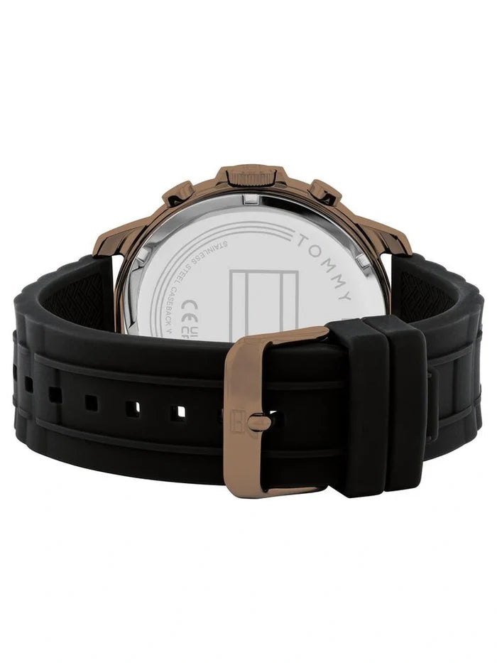 Tommy Hilfiger  Round Black Dial Analog Watch - TH1710491