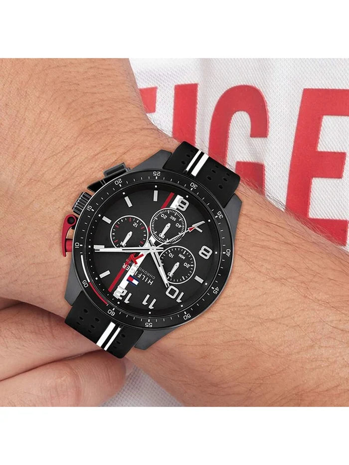 Tommy Hilfiger  Round Black Dial Analog Watch - TH1792168