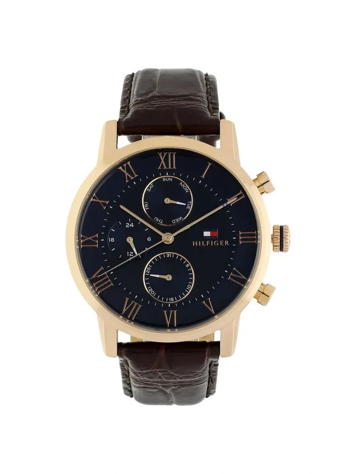 Tommy Hilfiger  Round Blue Dial Analog Watch - NTTH1791399