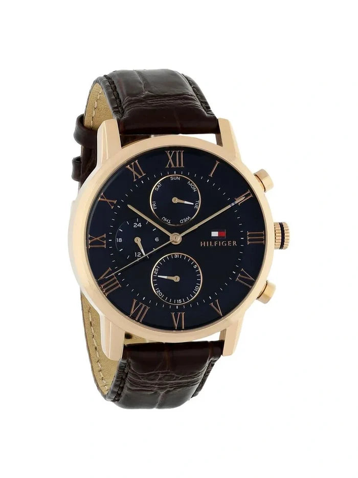 Tommy Hilfiger  Round Blue Dial Analog Watch - NTTH1791399