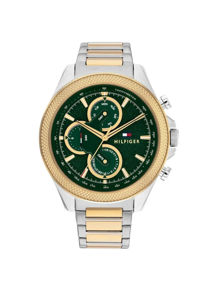 Tommy Hilfiger  Round Green Dial Analog Watch - NTTH1792079