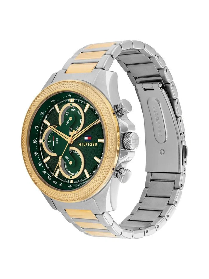 Tommy Hilfiger  Round Green Dial Analog Watch - NTTH1792079