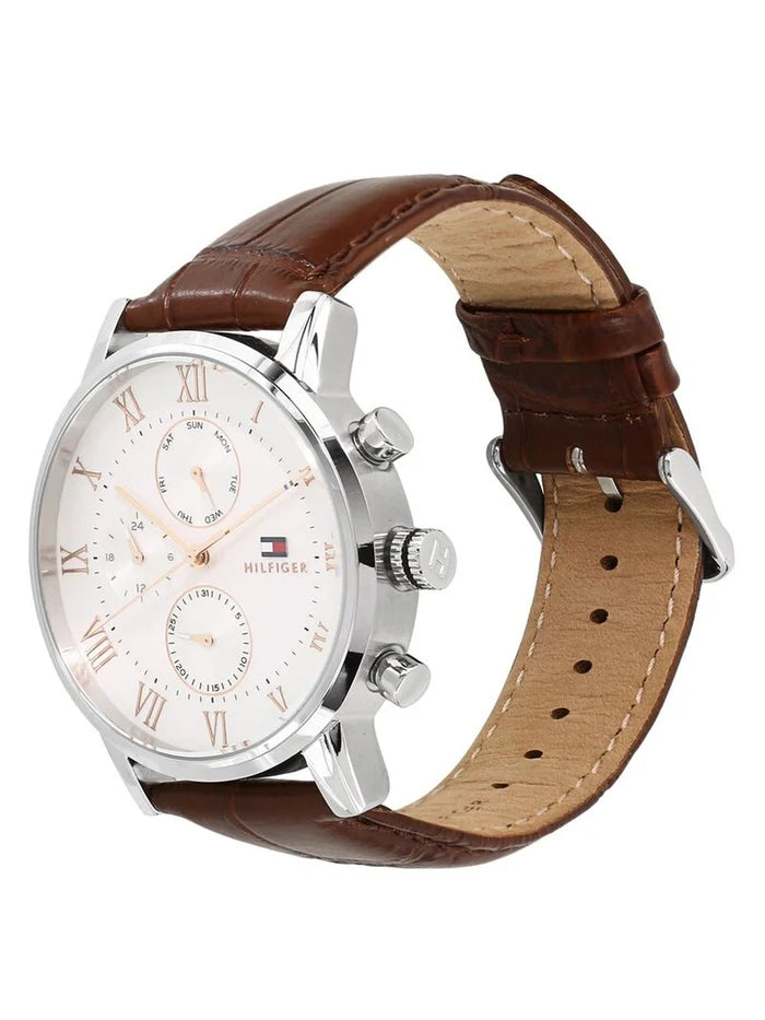 Tommy Hilfiger  Round Silver Dial Analog Watch - NTTH1791400