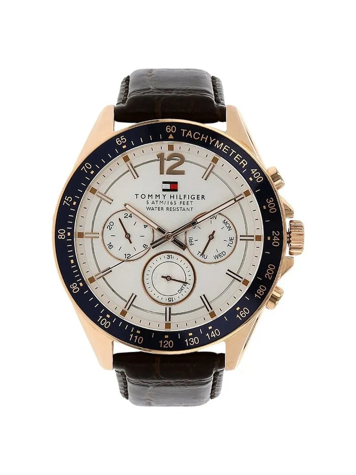 Tommy Hilfiger  Round White Dial Analog Watch - NTTH1791118