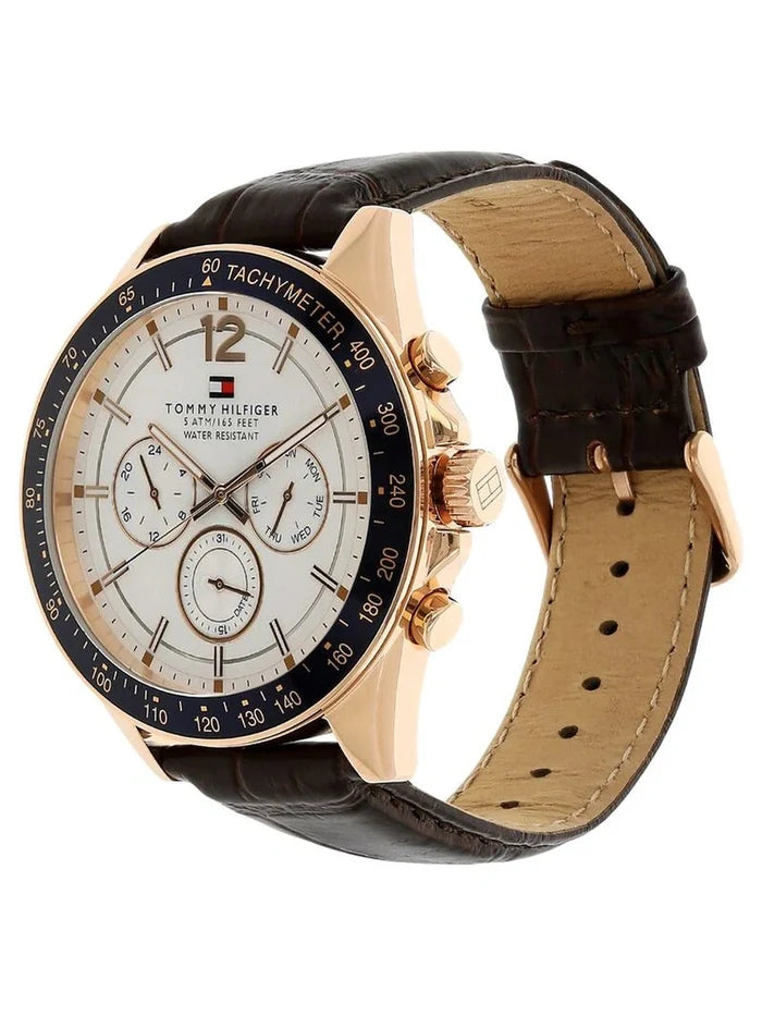 Tommy Hilfiger  Round White Dial Analog Watch - NTTH1791118