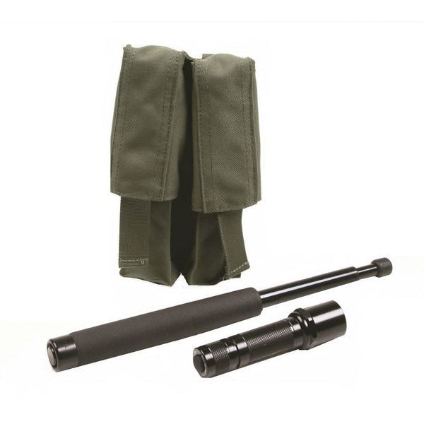 TP14A - Expandable Baton/Flashlight Pouch, Double - Safariland