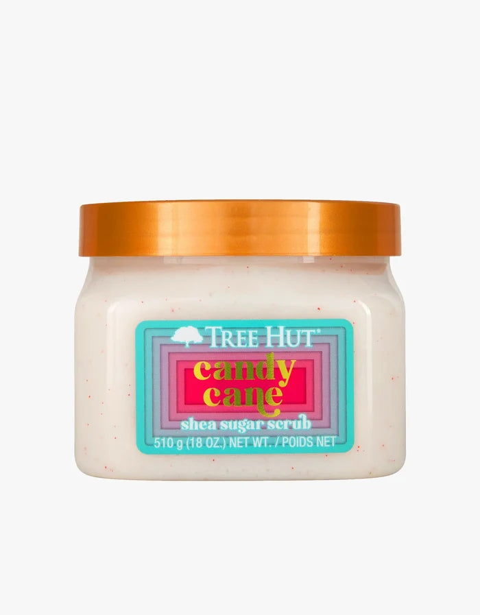 TREE HUT candy cane shea sugar scrub
