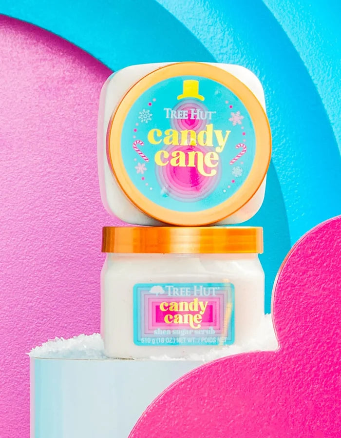 TREE HUT candy cane shea sugar scrub