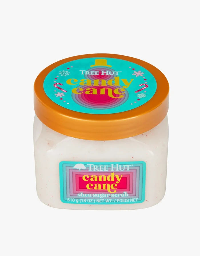 TREE HUT candy cane shea sugar scrub